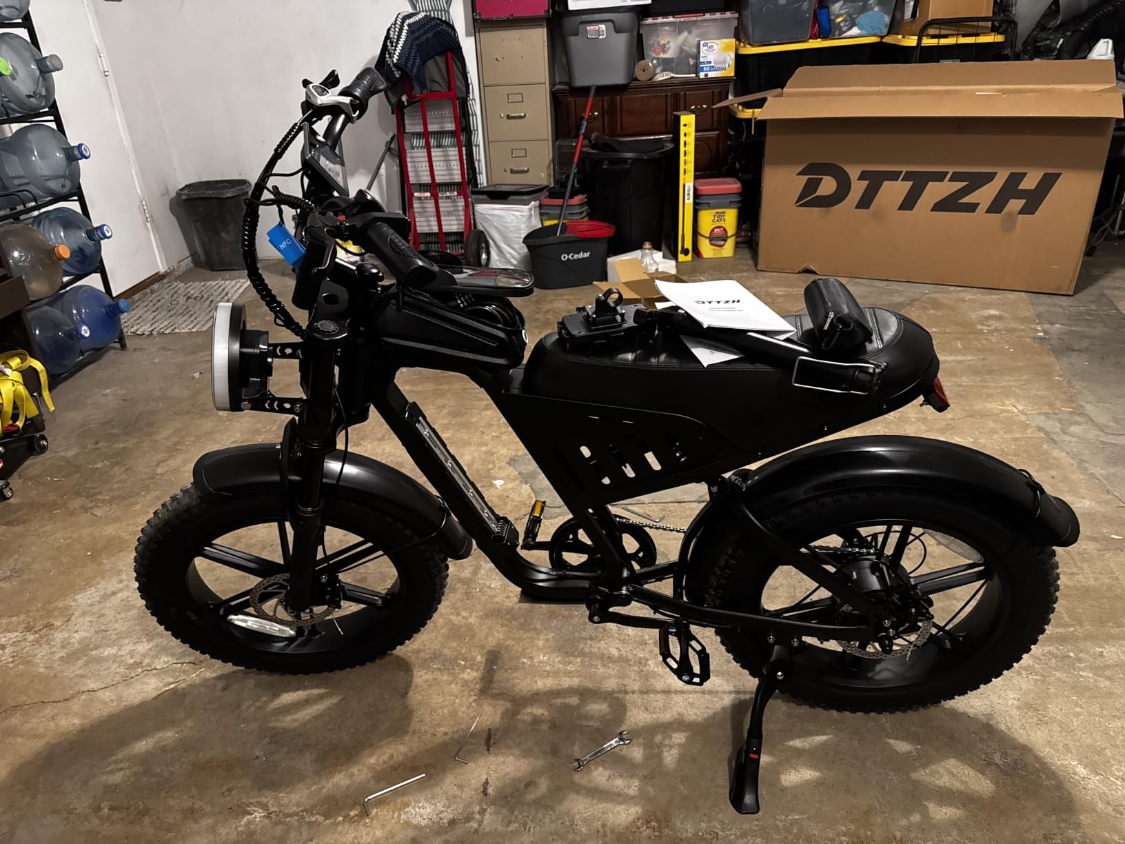 F6/F6S/F6PRO Electric Bike for Adult with NFC, 4000/2000/1500W Max 60V 30Ah, 48V 15.6/25Ah E-Bike, 100-60 Miles, 20'' Fat Tire Electric Dirt Bike for Adult UL2849 customer photo 1