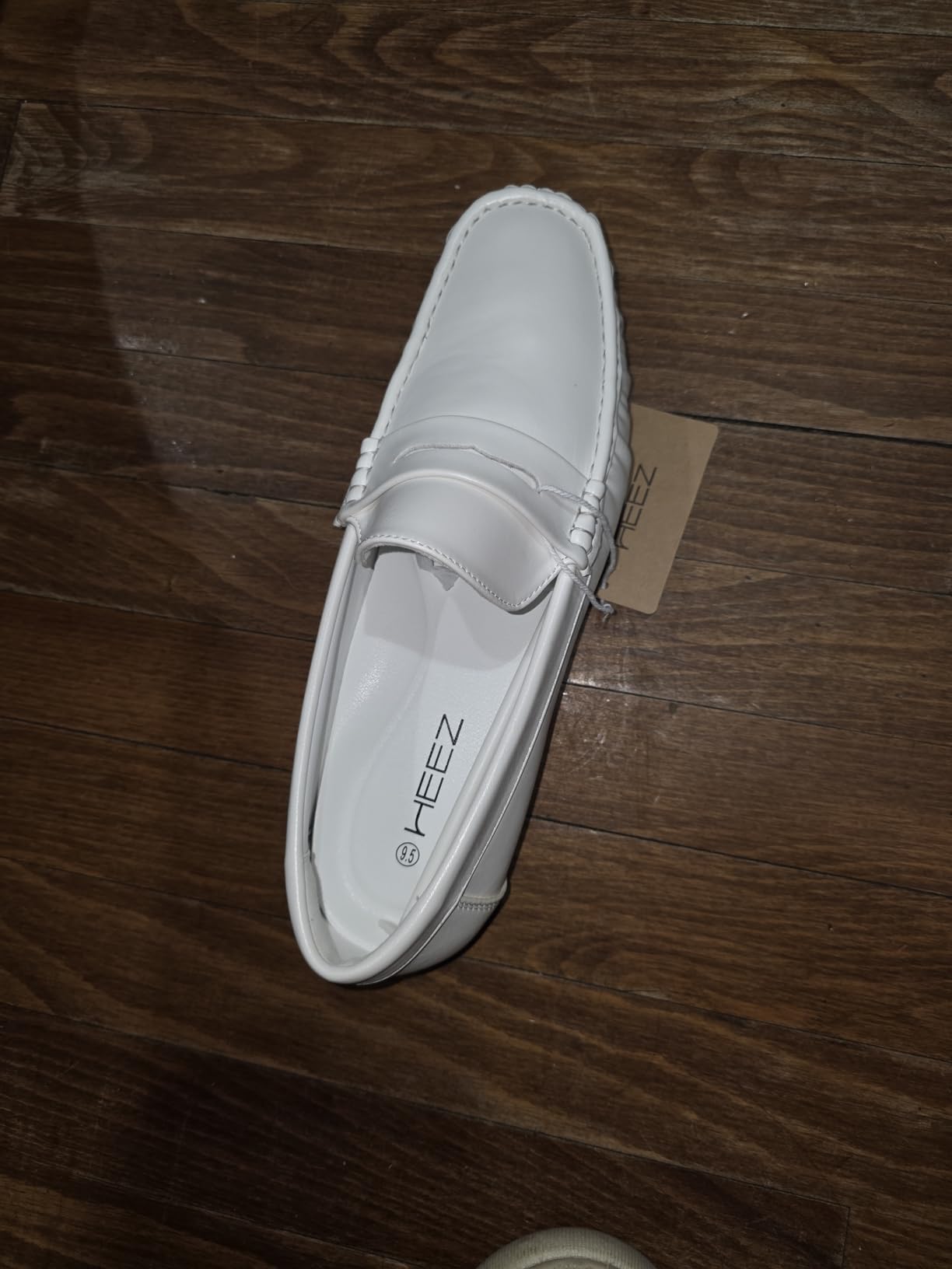 HEEZ Men's Loafers Slip On Penny Dress Loafer Leather Driving Shoes for Men customer photo 1