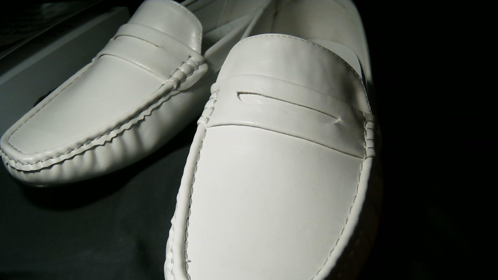 HEEZ Men's Loafers Slip On Penny Dress Loafer Leather Driving Shoes for Men customer photo 2