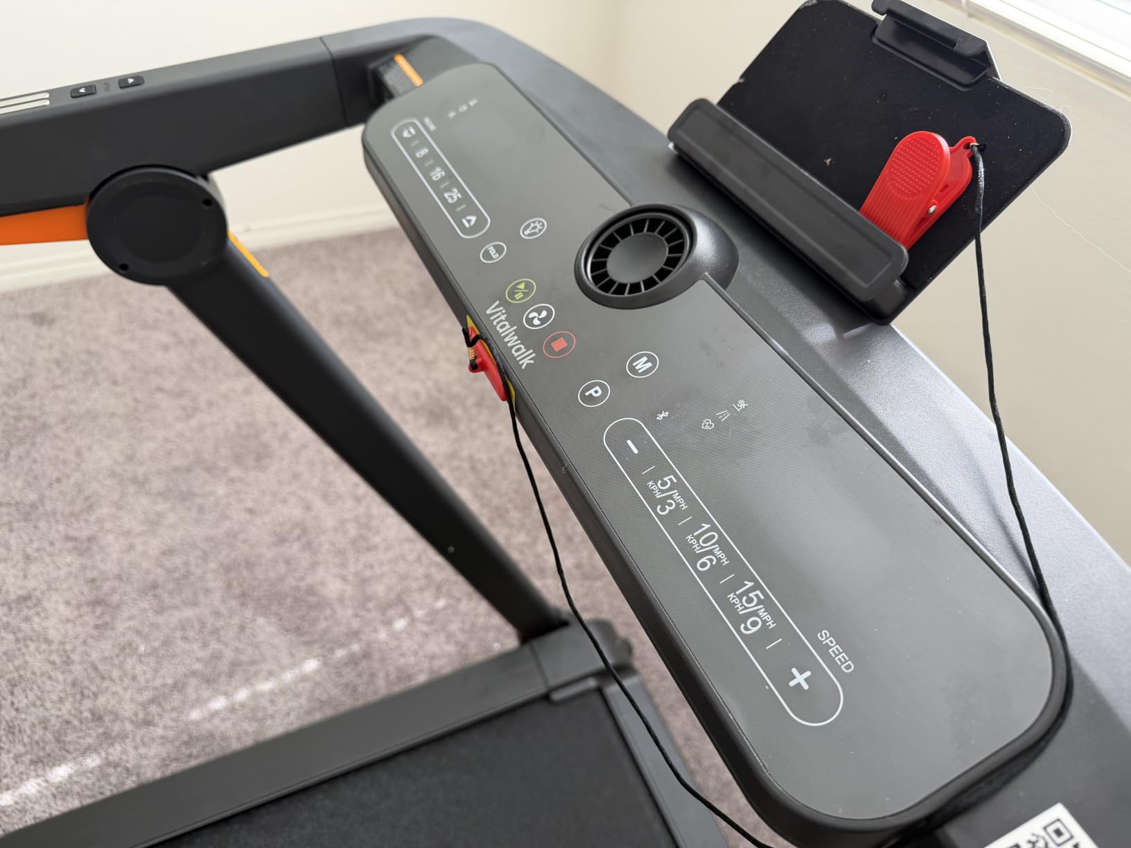 Vitalwalk Foldable Walking Pad Treadmill with Incline 20%/25% Auto, 49