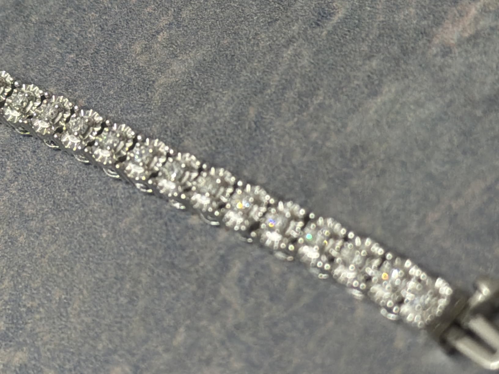 Belacqua Lab Grown Diamond Tennis Bracelet customer photo 1
