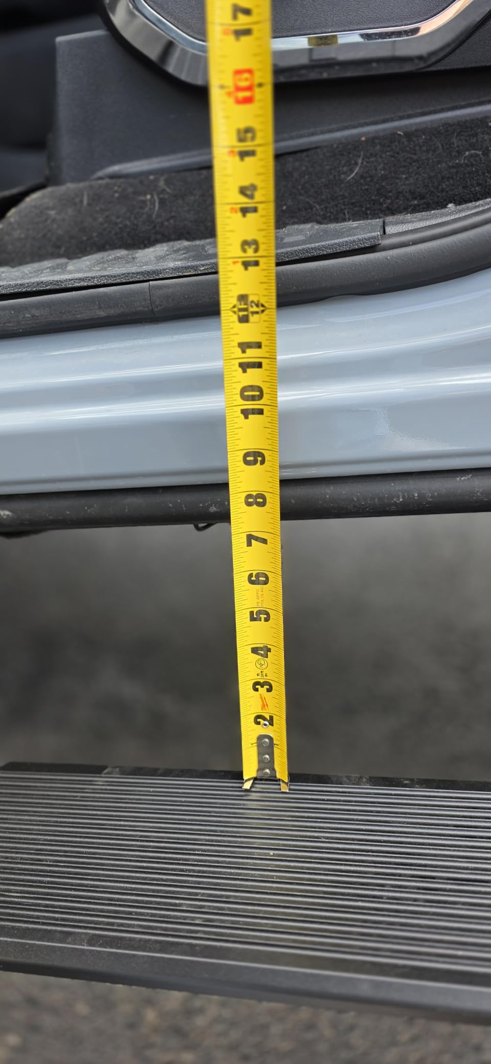 WOLFBOX Power Running Boards 2021-2026 F150 Supercrew Cab | 2022-2026 F150 Lightning EV/F250/F350/F450/F550, 660lb Load, Rust-Proof, Non-Slip, No-Drill, LED Lights & 5-Yr Warranty customer photo 2