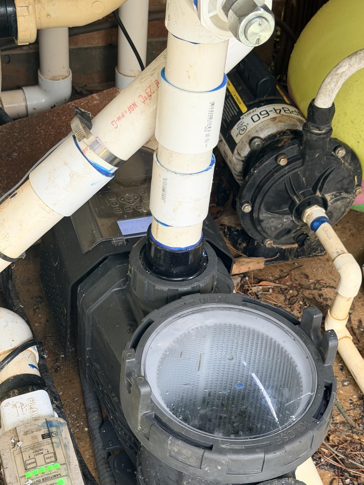 Aquastrong Variable Speed Pool Pump, 2 HP, 220V, 10566GPH, In/Above Pool Pump, Energy Efficient, High Flow, Powerful Self Primming Swimming Pool Pumps with Filter Basket customer photo 2