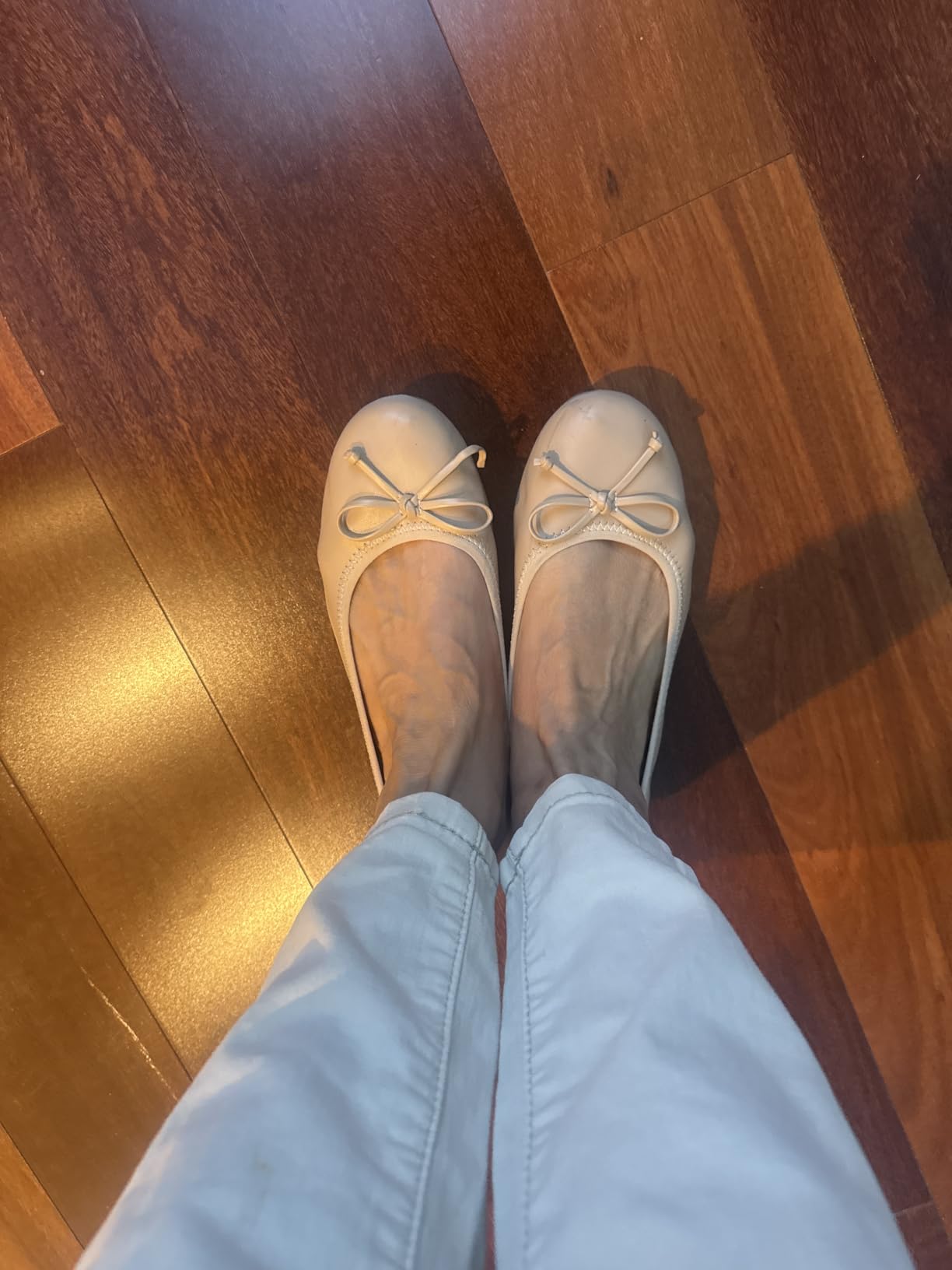 DREAM PAIRS Women's Foldable Bowknot Ballet Flats customer photo 1