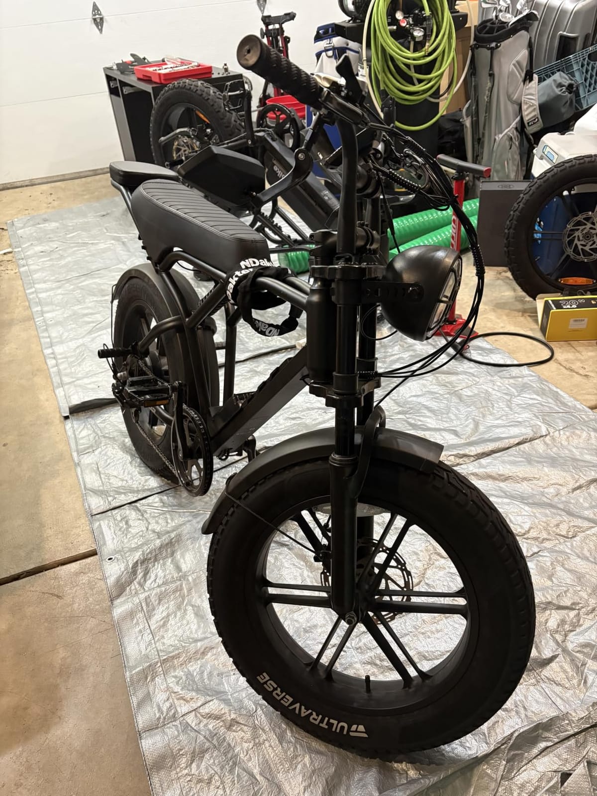 TST Electric Bike for Adults, 48V 15Ah Battery, 1500W Peak Motor, Fat Tire, Dual Suspension, 7-Speed Gears, 3 Working Modes, LCD Display customer photo 1