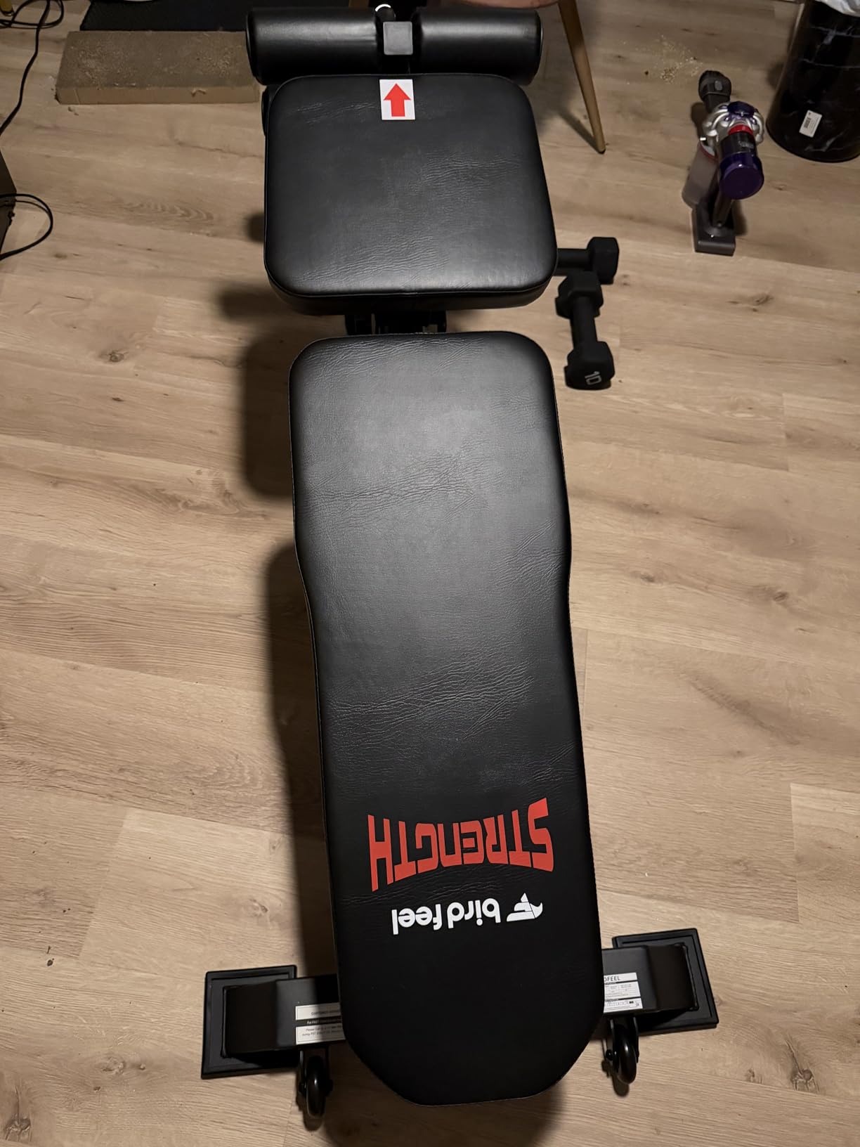 Adjustable Weight Bench, 1800LBS Heavy Duty Workout Bench for Home Gym customer photo 2