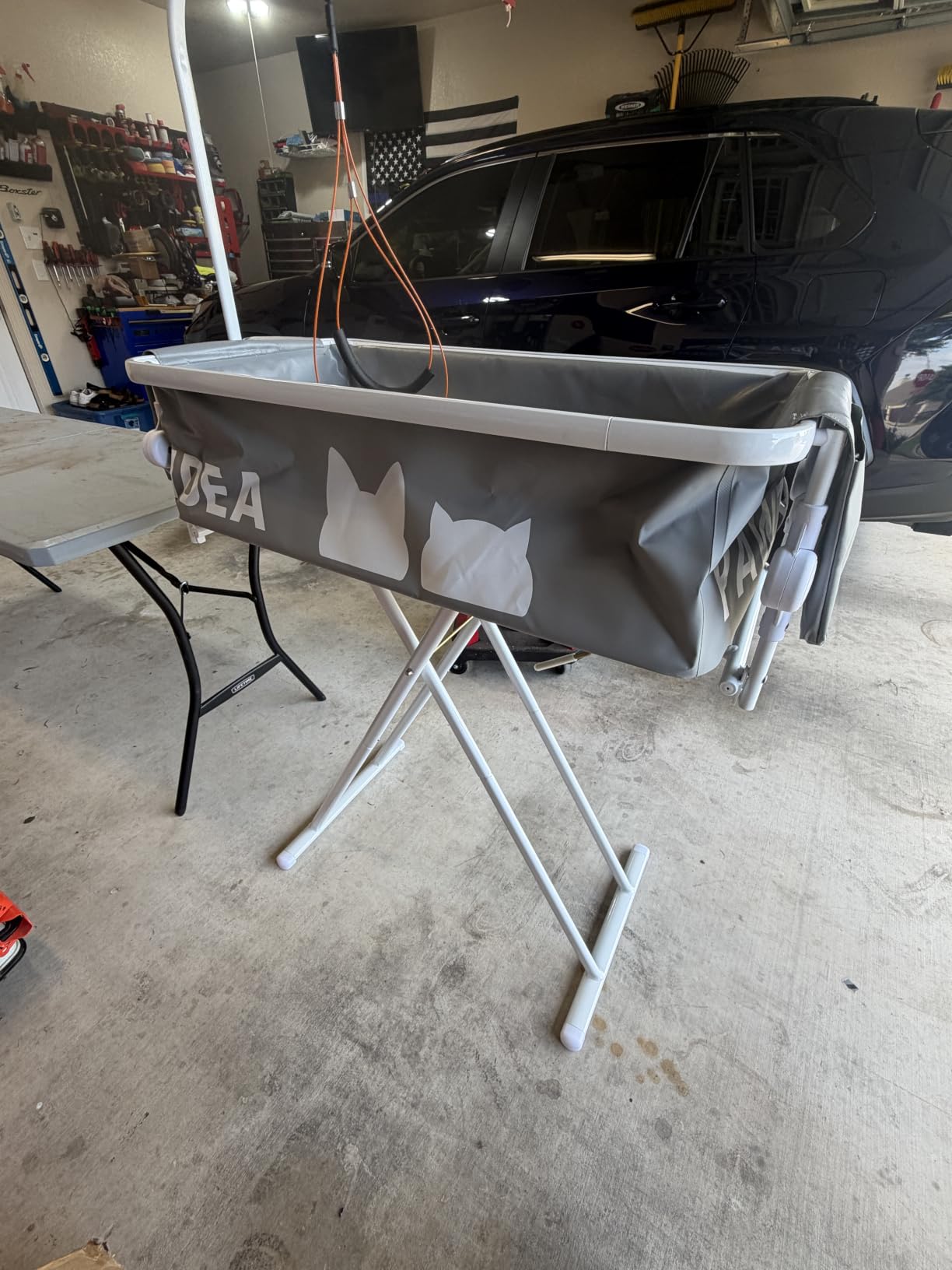 PAWZIDEA 2-in-1 Dog Bathtub & Grooming Table 43