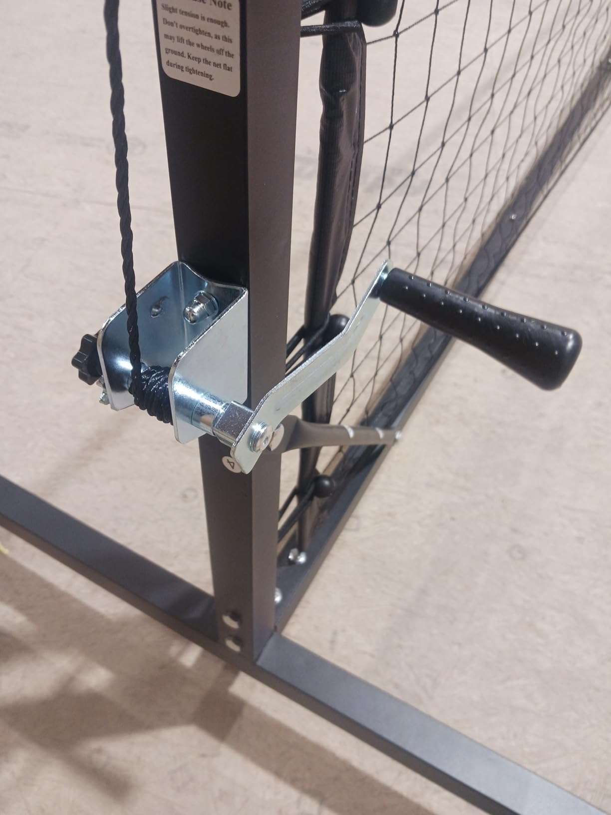 TYRSEN Pro 22ft Pickleball Net with Hand Crank Tension System customer photo 1