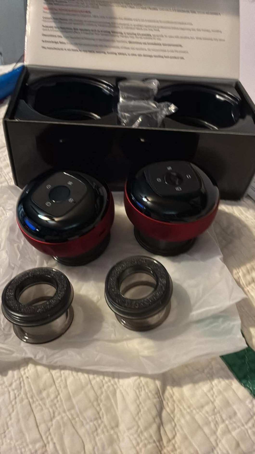 2 Pack Cupping Set, 7-in-1 Smart Cupping Therapy Massager. Red Light Cupping Therapy Set with 2 Modes for Targeted Muscle Soreness,Tighter Skin,Cupping Kit with 20 Levels Suction and Heat and Gua Sha customer photo 2
