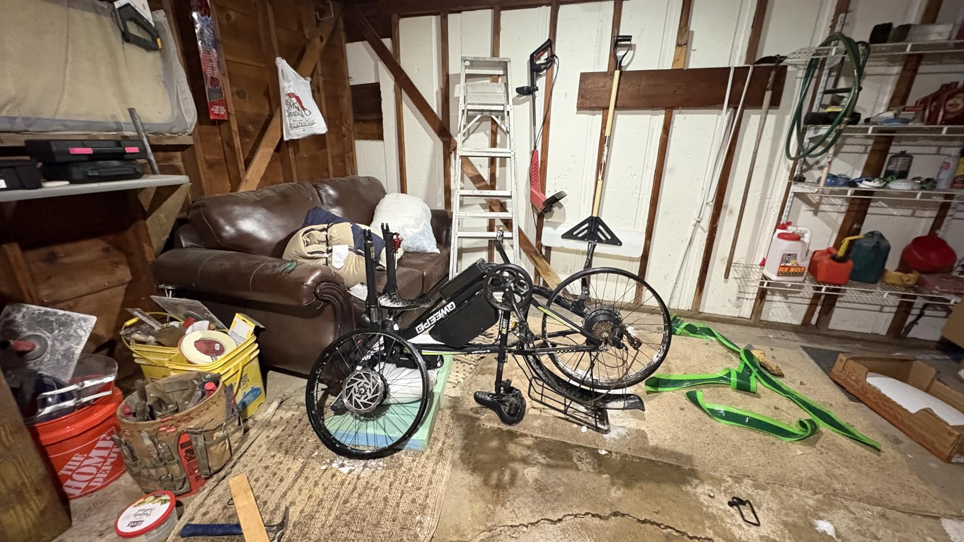9000W Peak Electric Bike, Top 47MPH Ebike for Adults, Dual Motor Ebike 58V Max Output 36AH Battery, Front Suspension, 24'' Fat Tire E Bike, 7-Speed, Off Road Commuter Mountain Bike customer photo 1