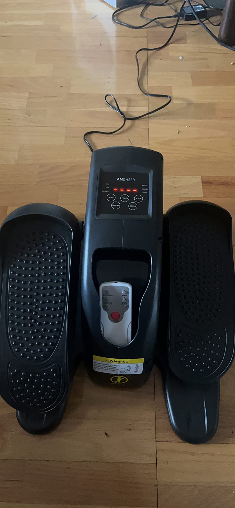 ANCHEER Elliptical Exercise Machine for Home, Ultra-Quiet 15dB Magnetic Elliptical Trainer, 14 Resistance Levels, 15.5