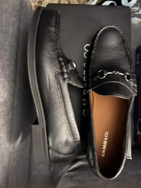 G.H. Bass & Co. Men's Andrew Leather Horsebit Loafer customer photo 2