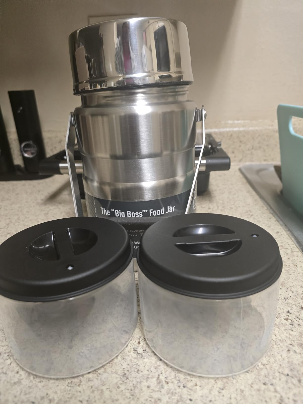 THERMOS Stainless King Food Jar with Spoon, 16oz, Matte Steel customer photo 1