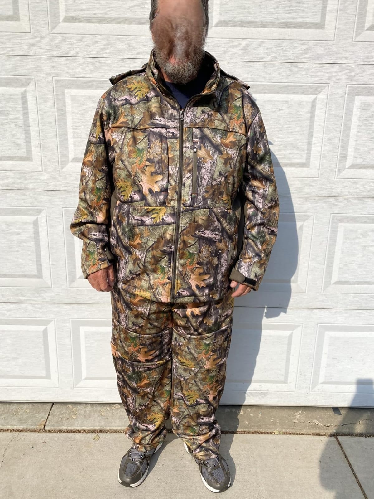 UIIHUNT Hunting Clothes for Men with Fleece Lining: Safety Strap Compatible Water Resistant Silent Hunting Jacket and Pants customer photo 1