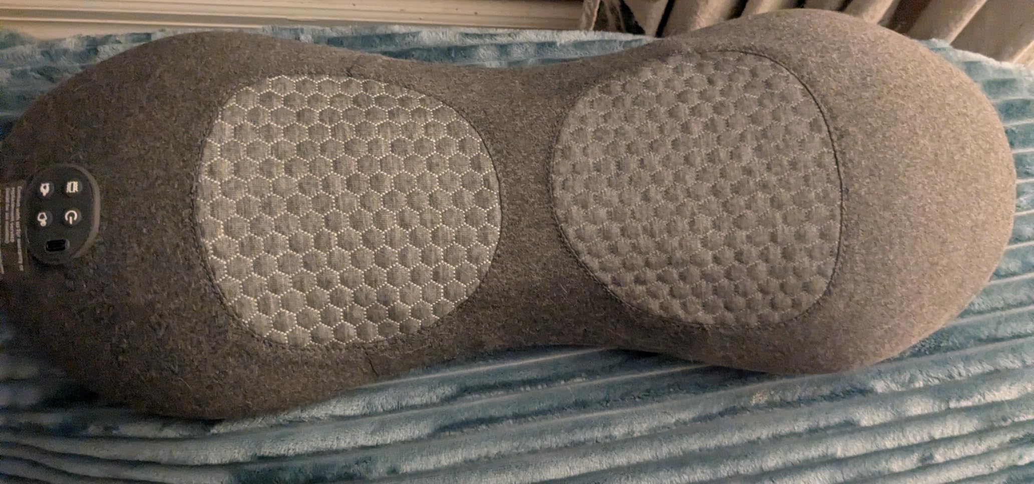 Upgraded 3-in-1 Triple Fusion Back Massager, Cordless Lumbar Support Pillow | with Heat, Massage, Electric Stretch for Pain Relief, Lower Back Massager with 3000mAh Rechargable for Bed Office Chair Car customer photo 2