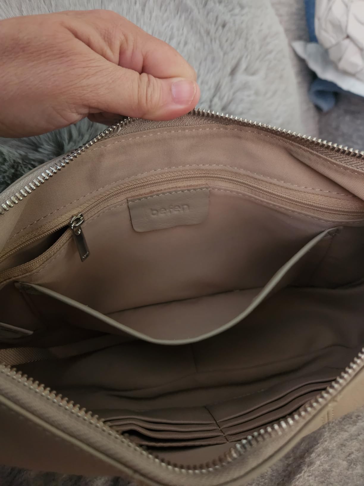 Genuine Leather Crossbody Sling Bags for Women with Rfid Blocking Trendy Crescent Purse Cross Body Shoulder Handbags customer photo 1