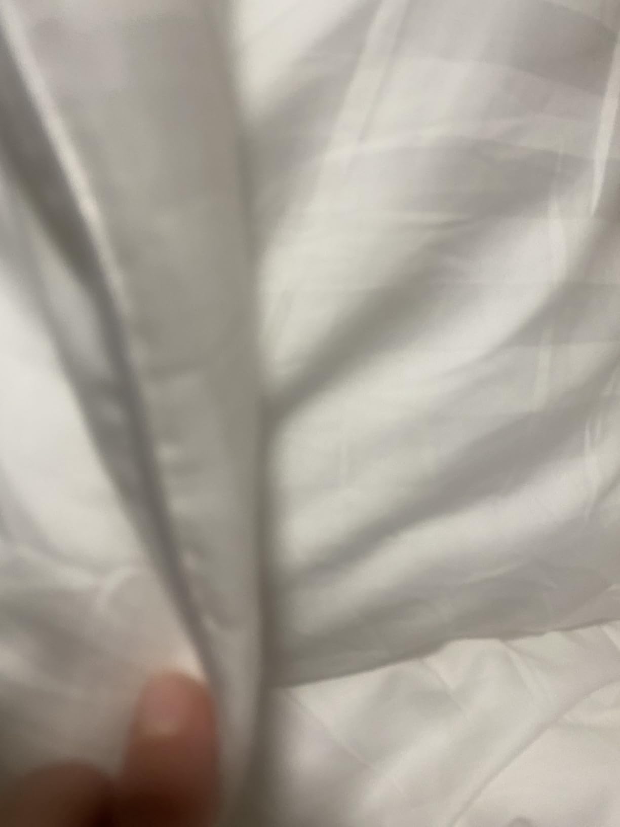 Calvin Klein Hotel Luxury King Comforter Duvet Insert Hypoallergenic | Down Alternative 100% Cotton Cover All Season Medium Warmth 106 x 92 inches White Stripe customer photo 2