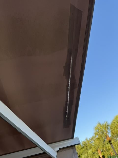 VEVOR Electric Retractable Awning, 14.1' x 9.8' Motorized Patio Awning | Sunshade Shelter with Remote Controller/Manual Crank Handle, Waterproof Polyester Fabric for Outdoor Deck, Balcony Yard Gray customer photo 2
