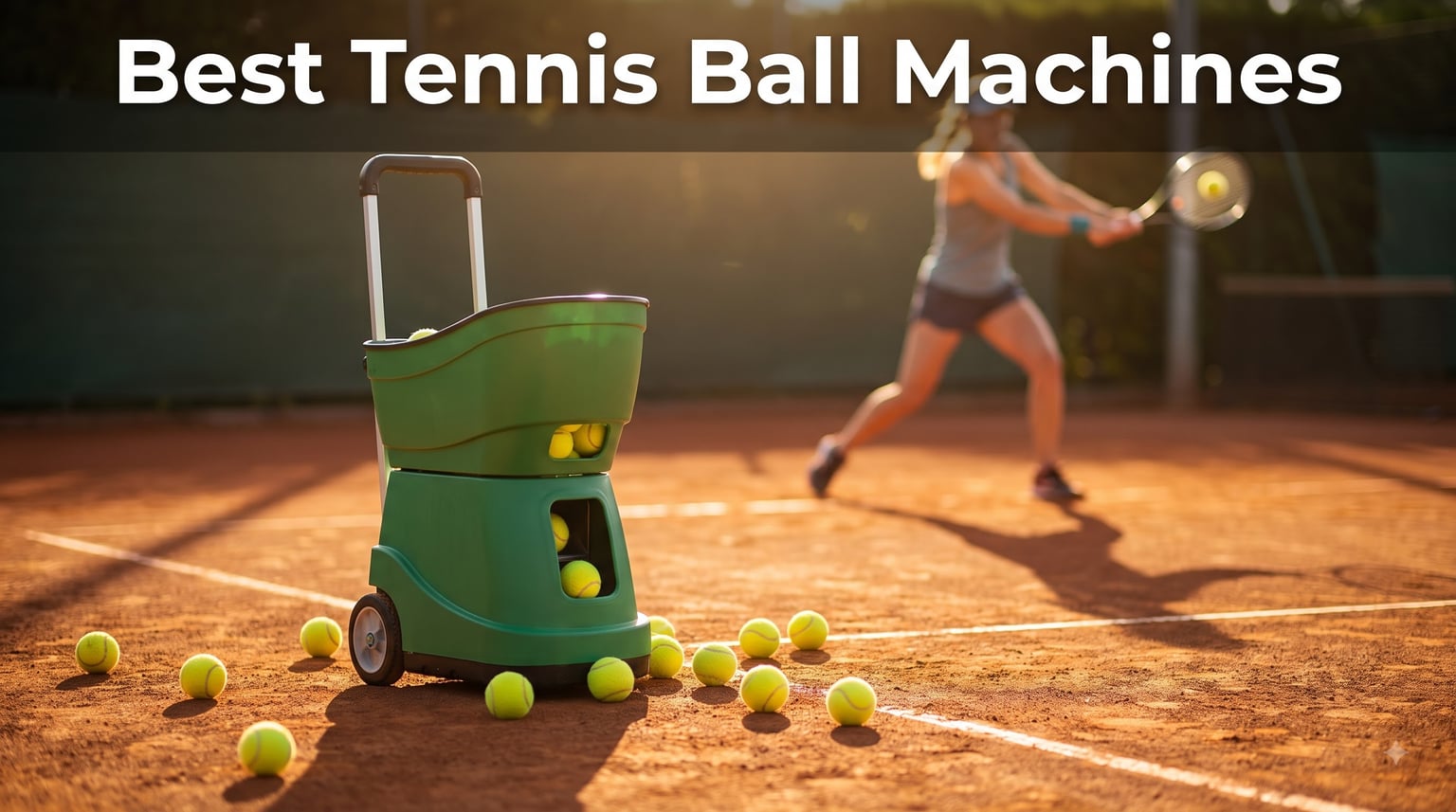 Best Tennis Ball Machines