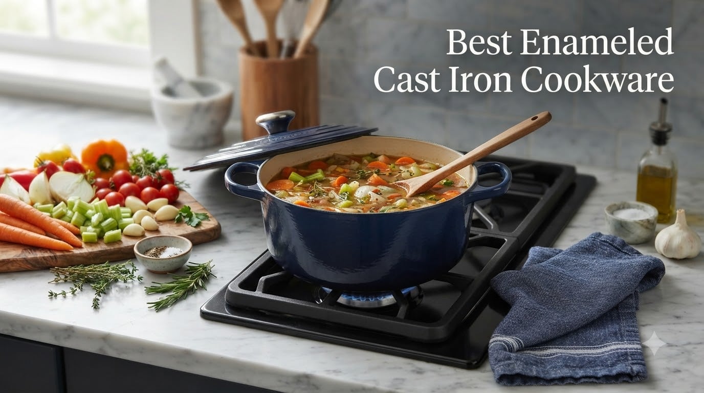 Best Enameled Cast Iron Cookware