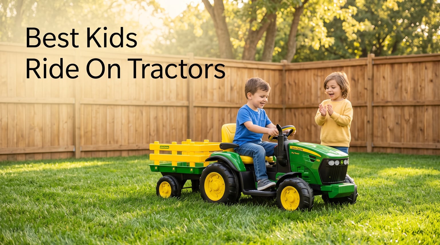 Best Kids Ride On Tractors