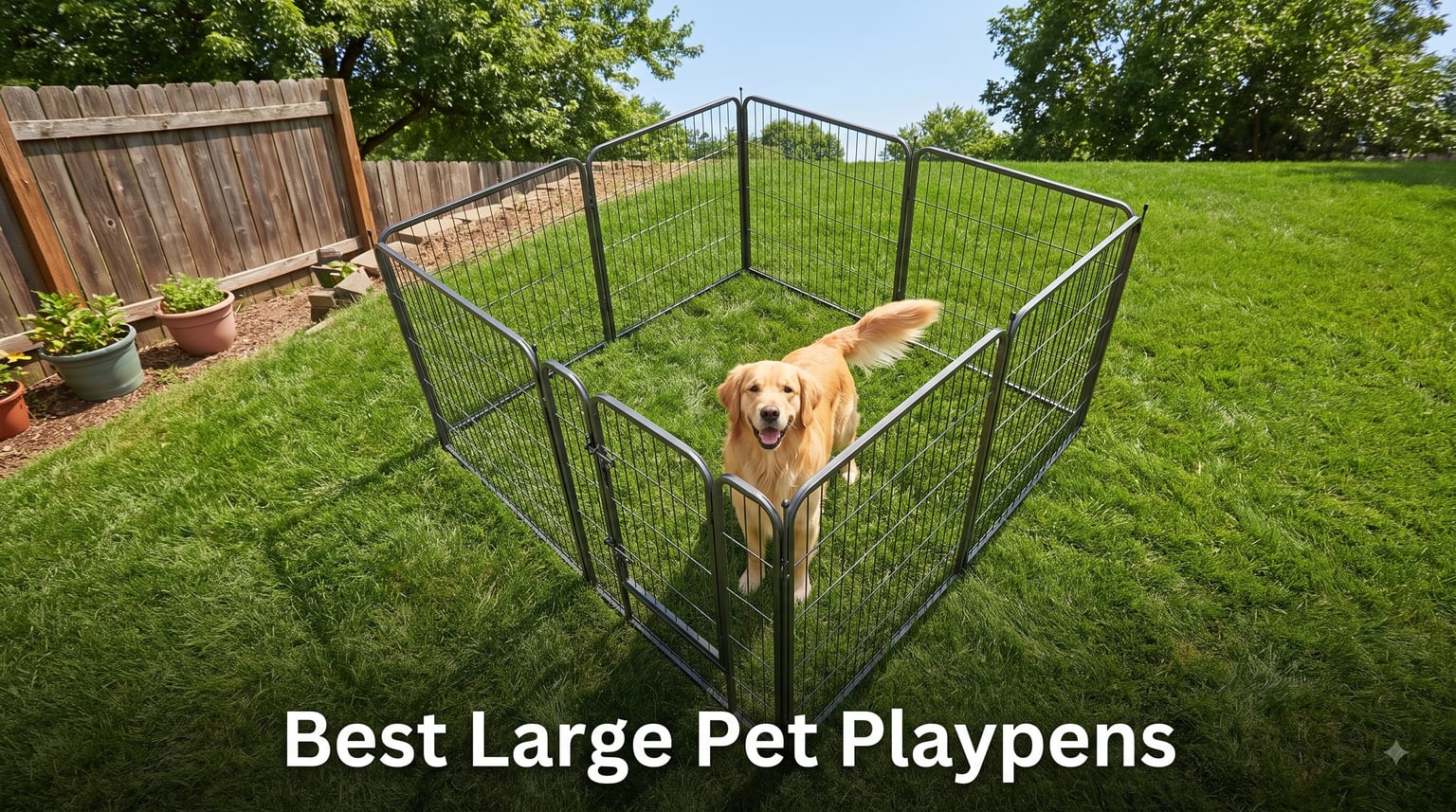 Best Large Pet Playpens