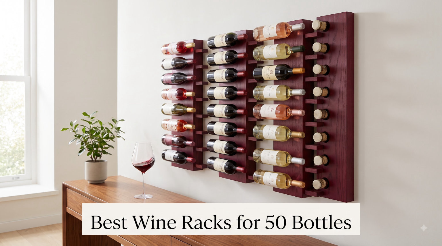 Best Wine Racks for 50 Bottles