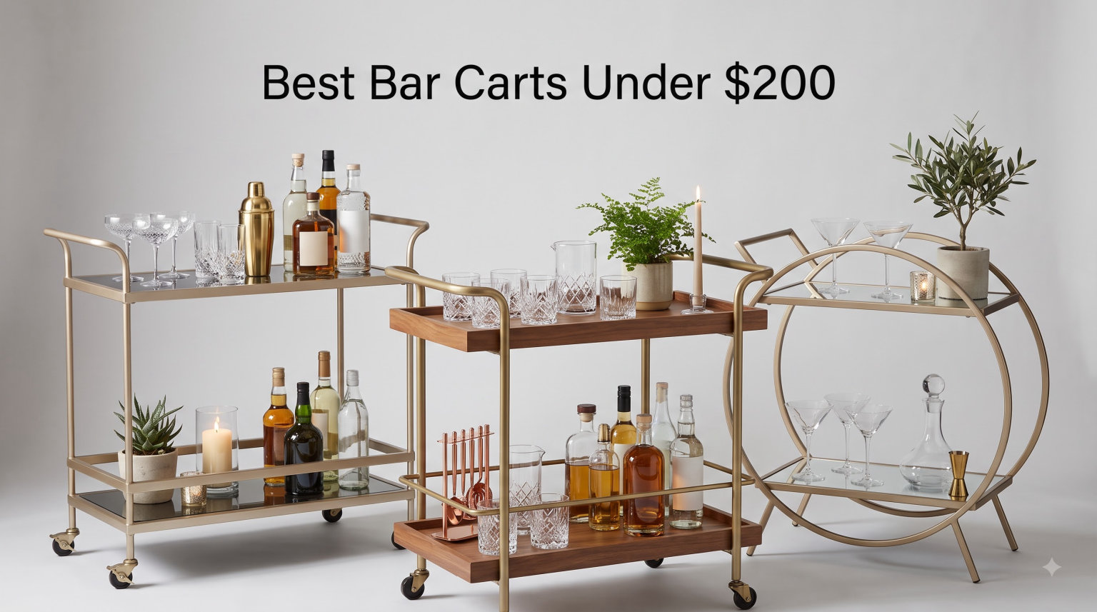 Best Bar Carts Under $200