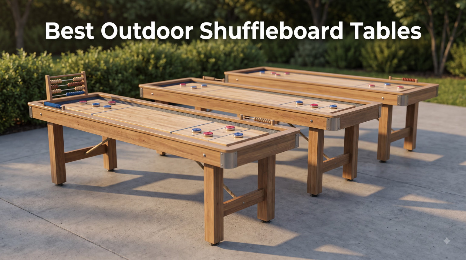 Best Outdoor Shuffleboard Tables