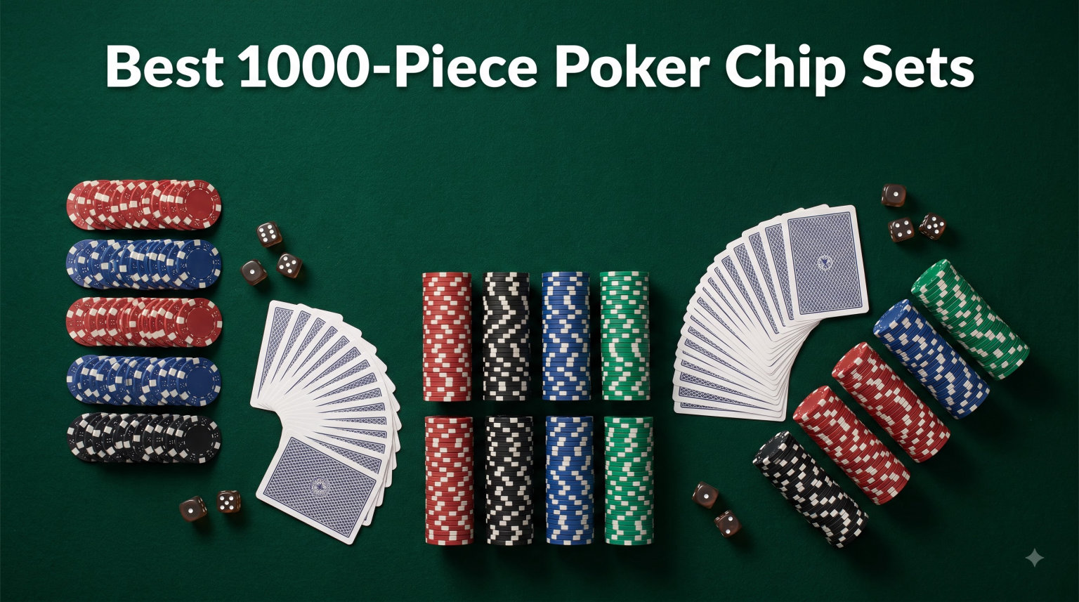 Best 1000-Piece Poker Chip Sets