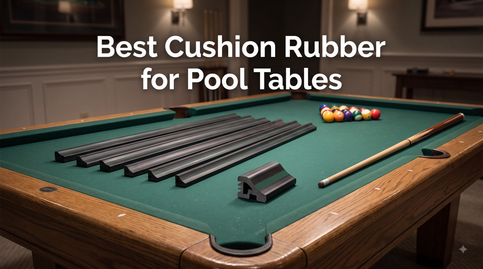 Best Cushion Rubber for Pool Tables