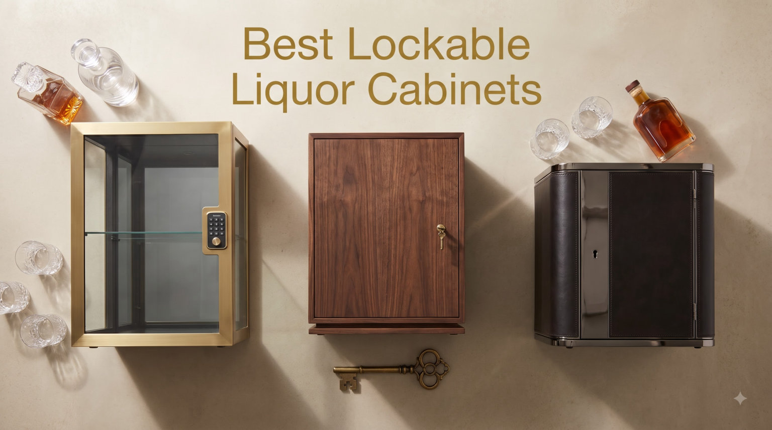 Best Lockable Liquor Cabinets