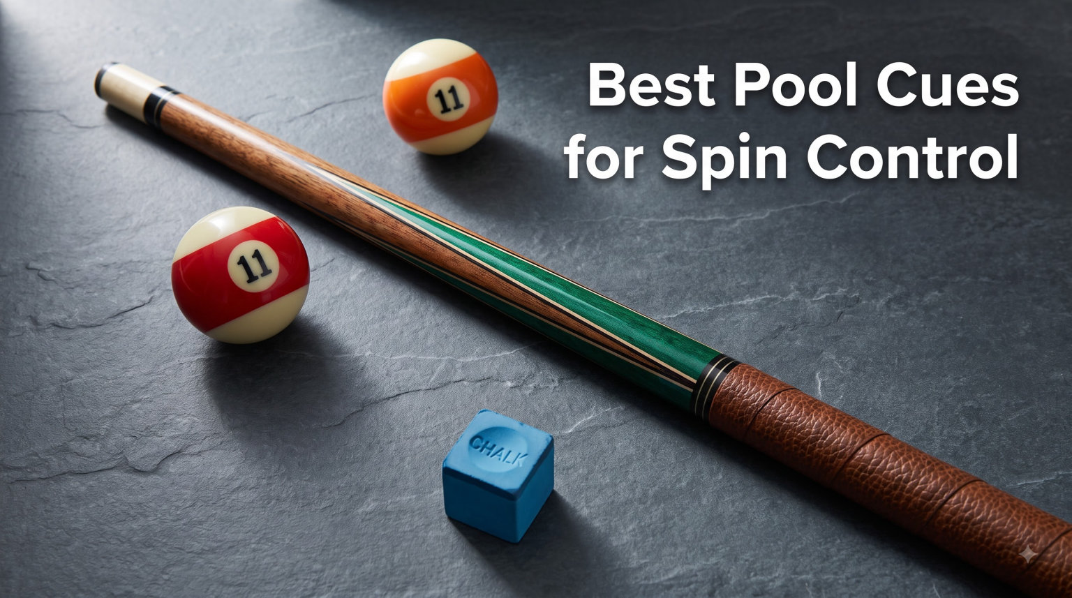 Best Pool Cues for Spin Control