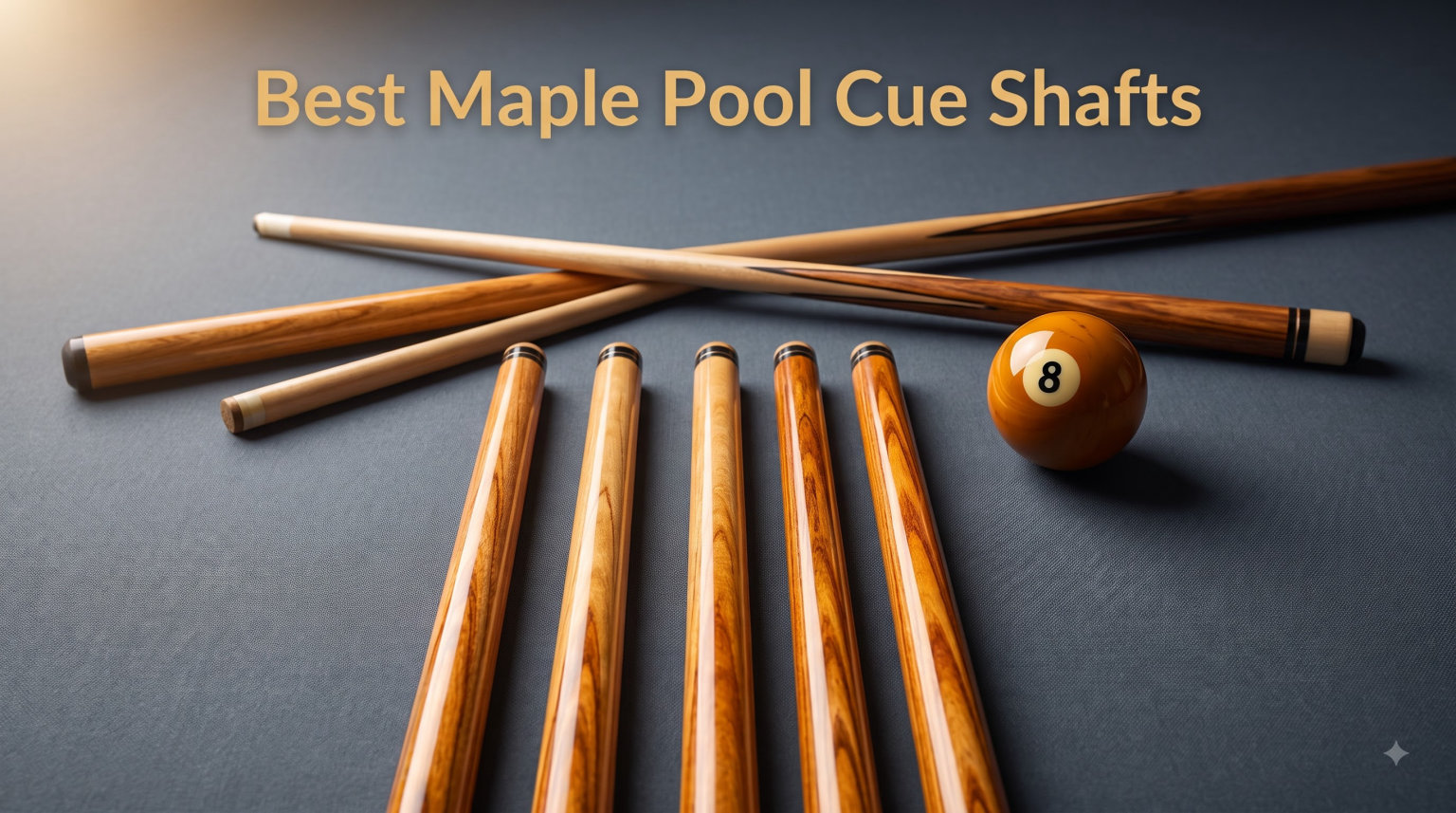 Best Maple Pool Cue Shafts