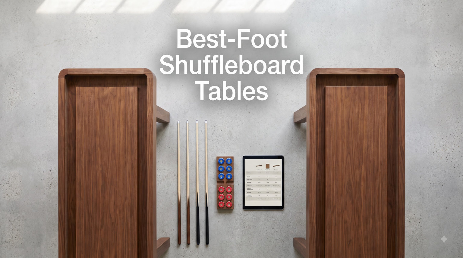 Best 12-Foot Shuffleboard Tables