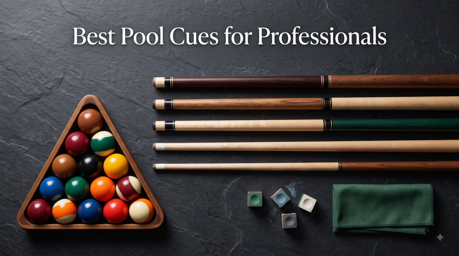Best Pool Cues for Professionals