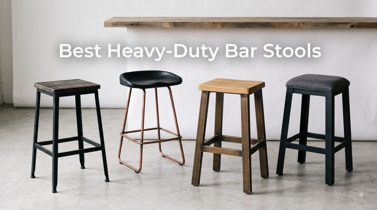 Best Heavy-Duty Bar Stools