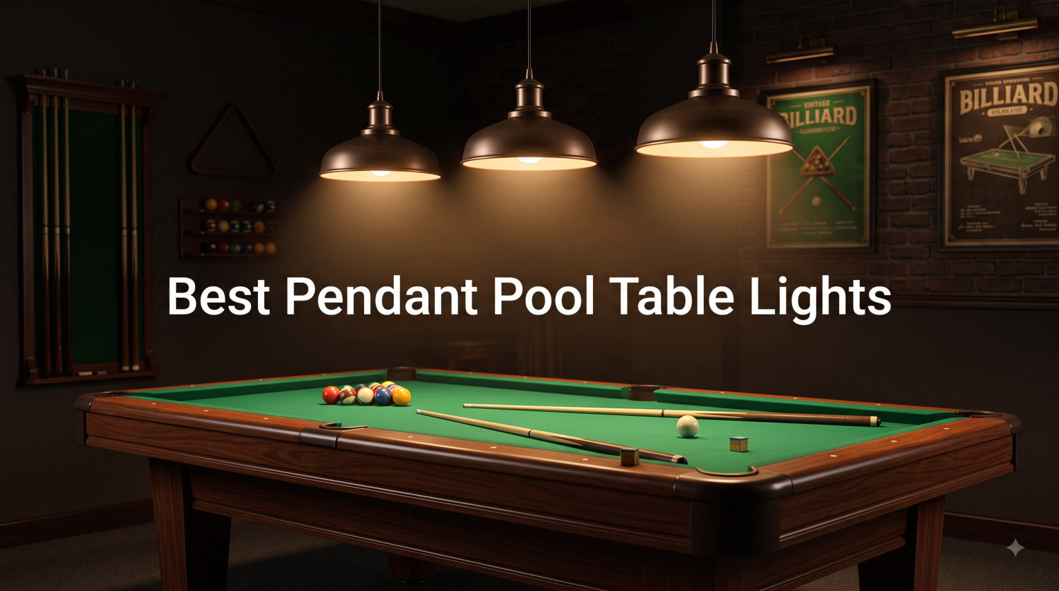 Best Pendant Pool Table Lights