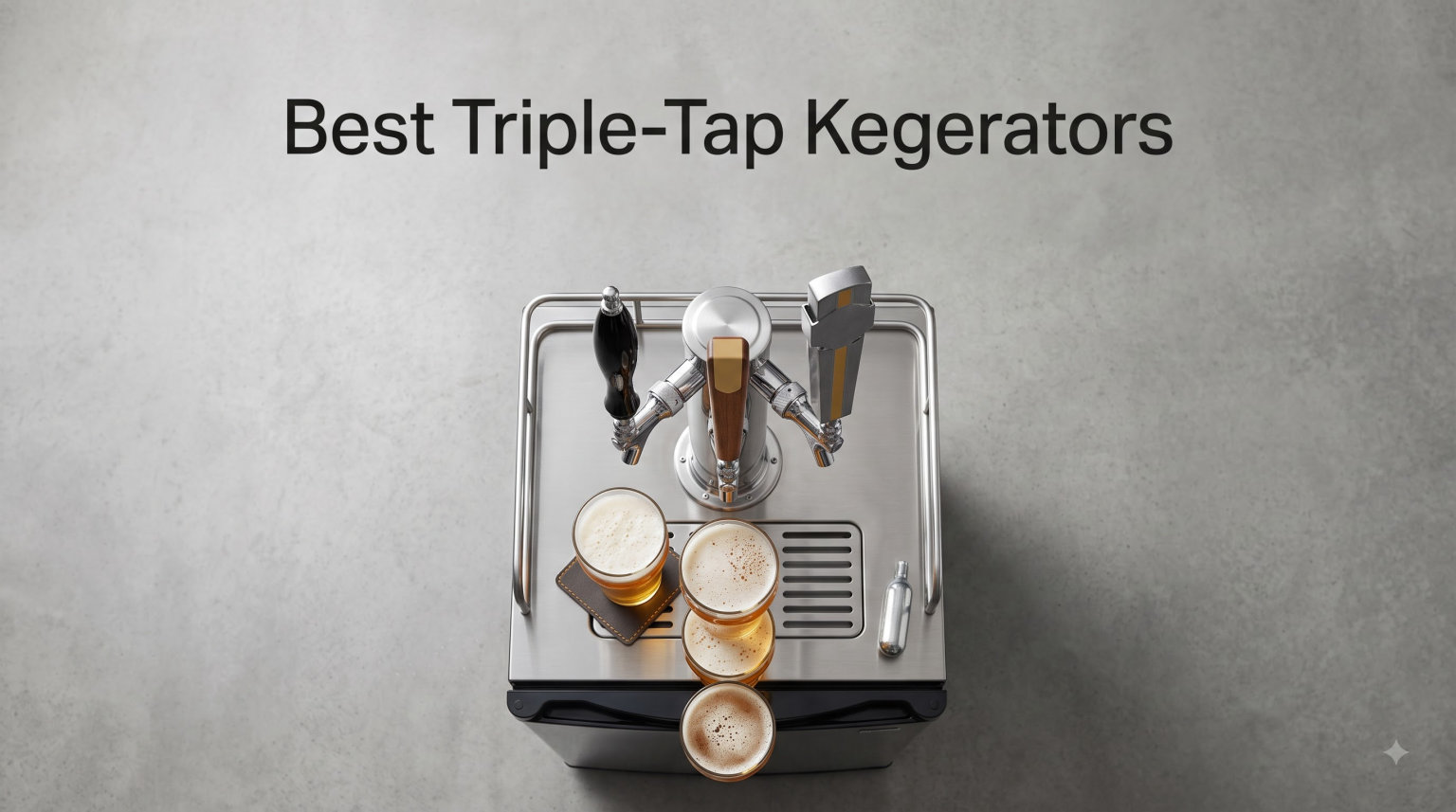 Best Triple-Tap Kegerators