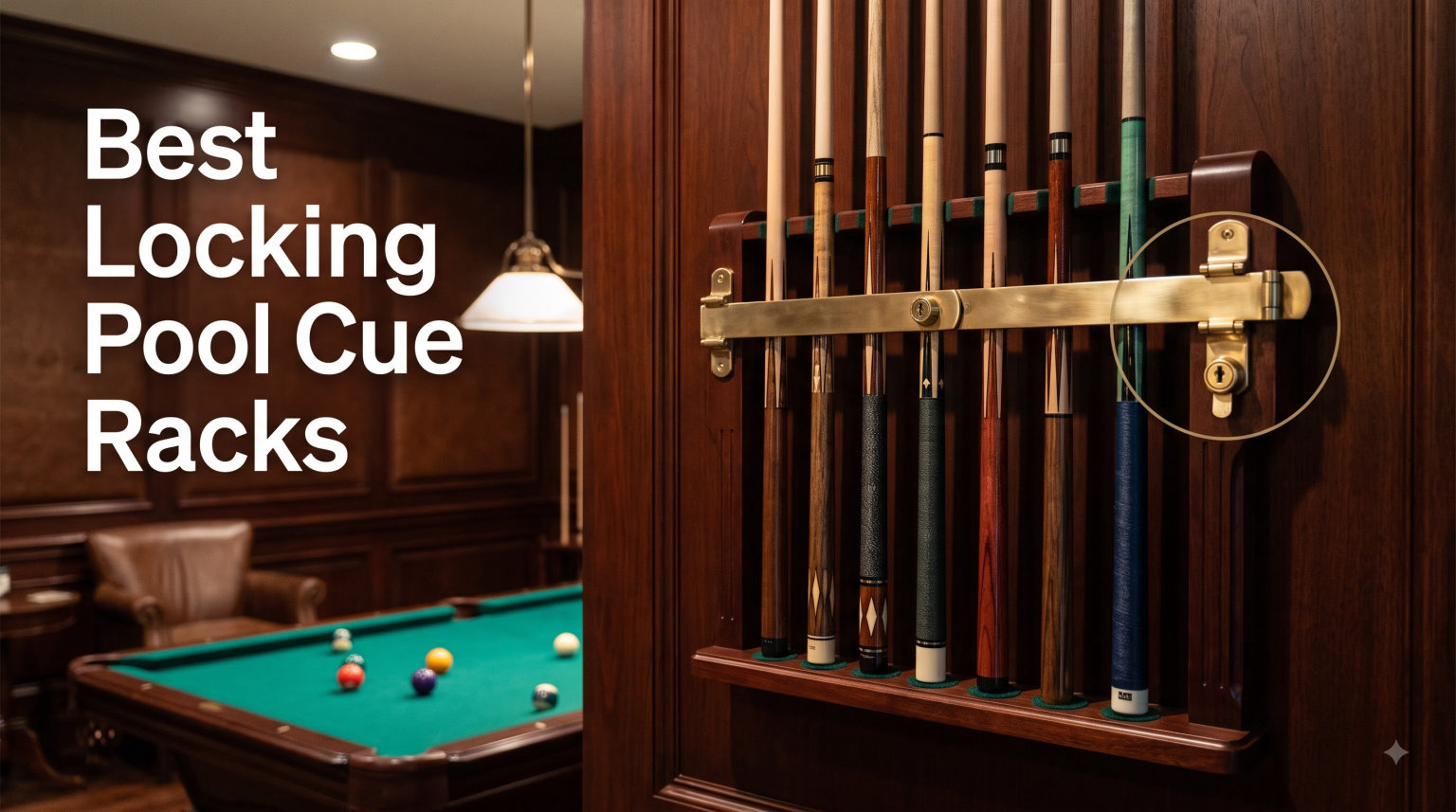 Best Locking Pool Cue Racks