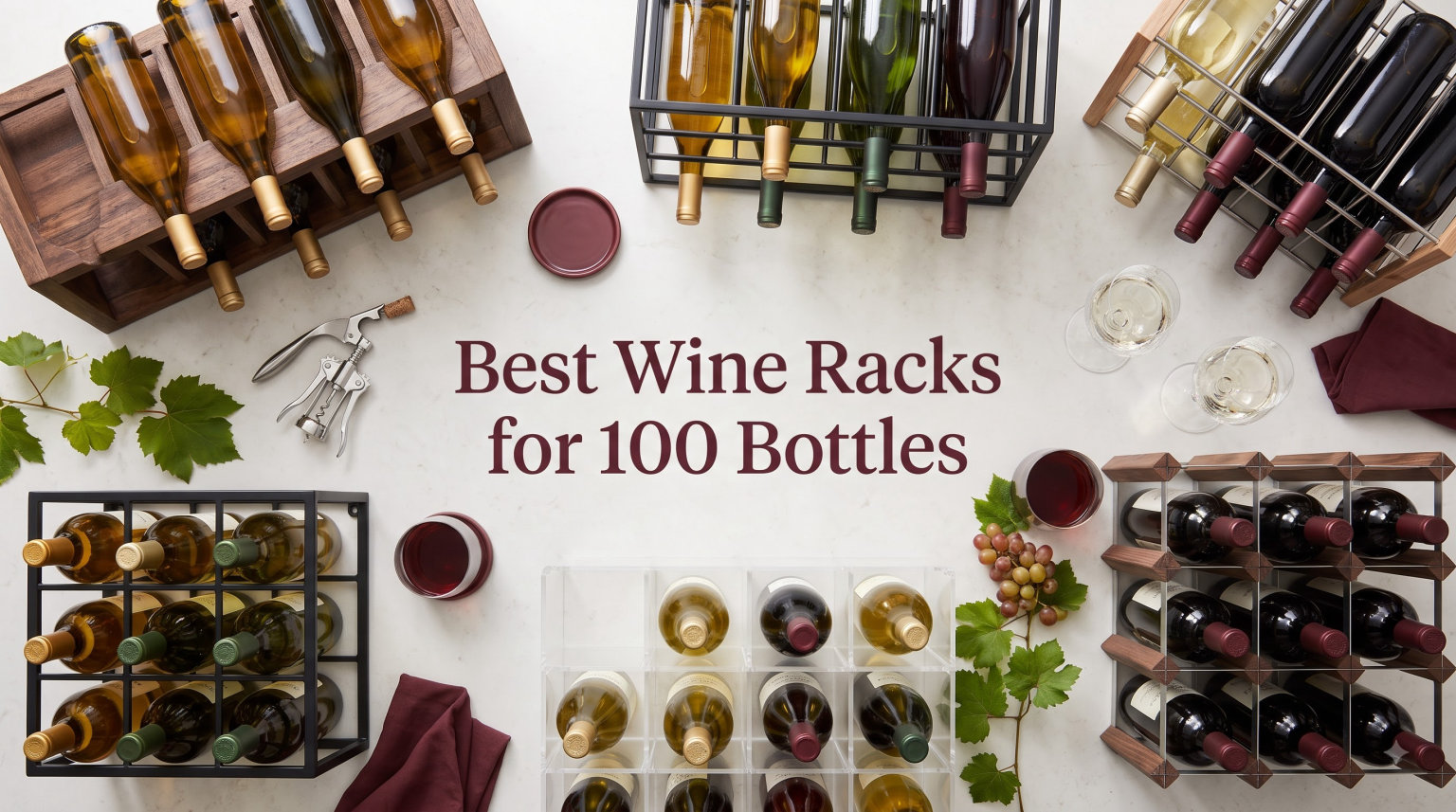 Best Wine Racks for 100 Bottles