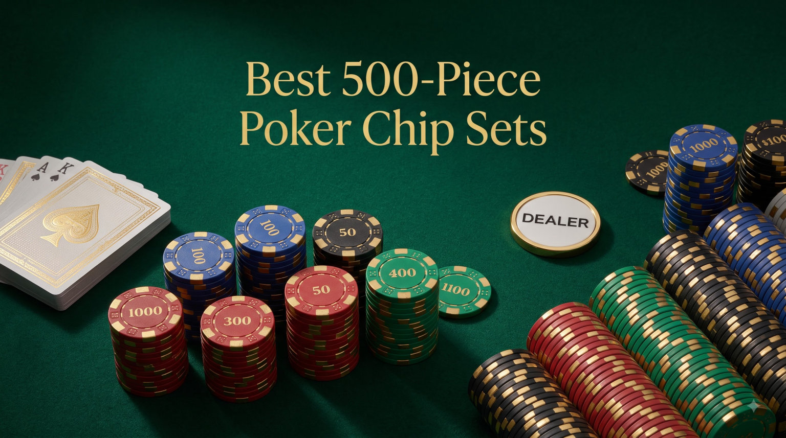 Best 500-Piece Poker Chip Sets