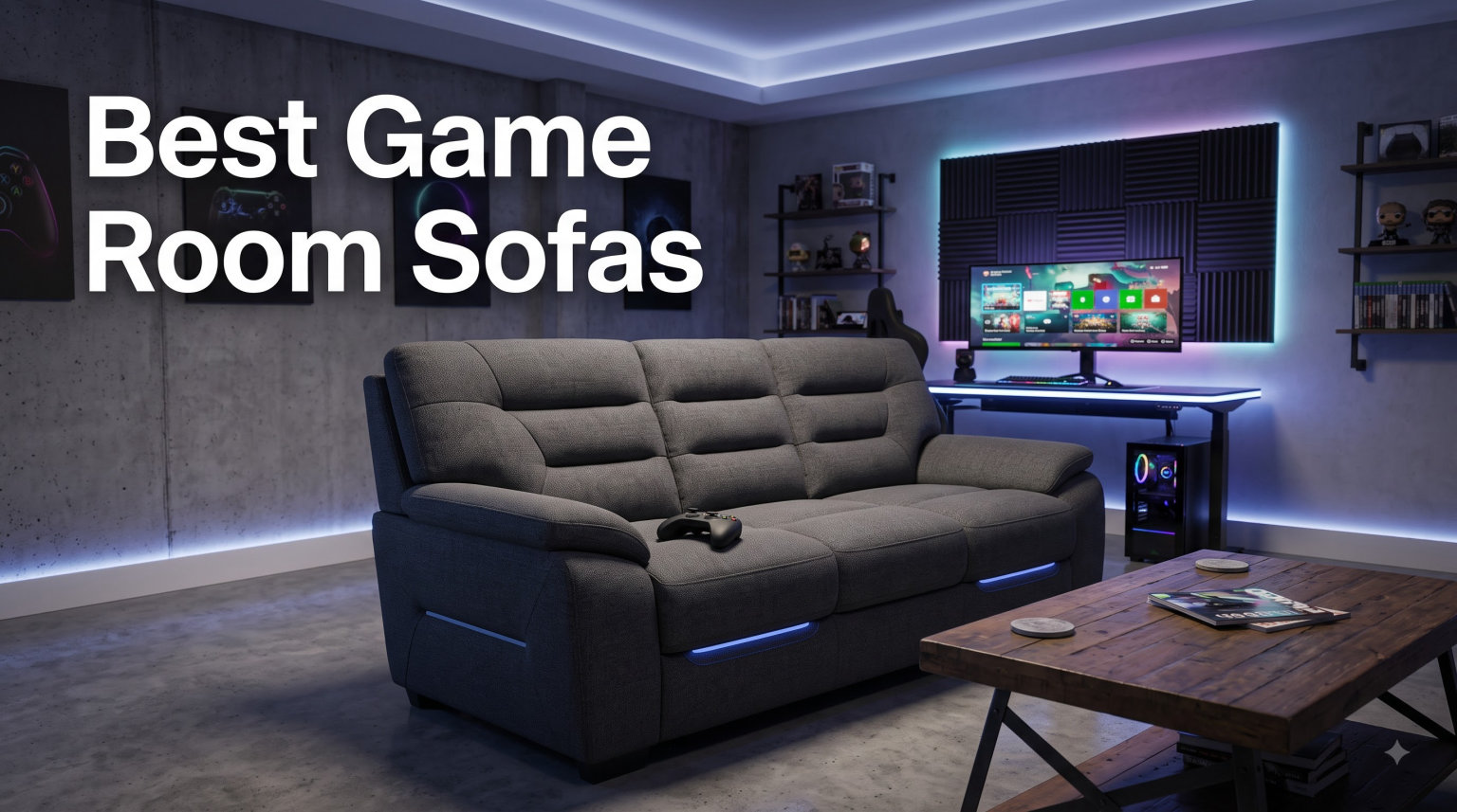 Best Game Room Sofas