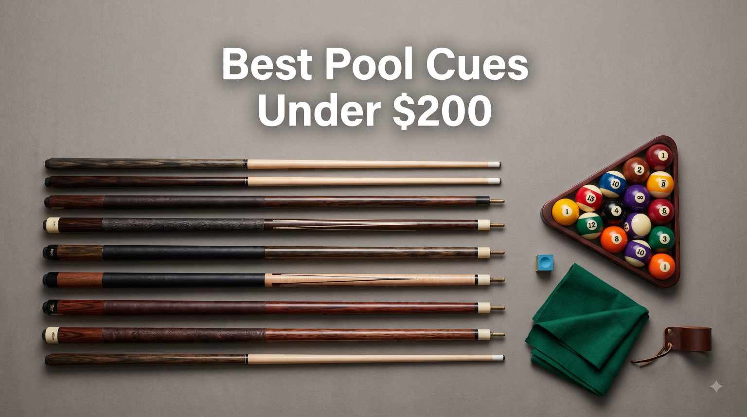Best Pool Cues Under $200