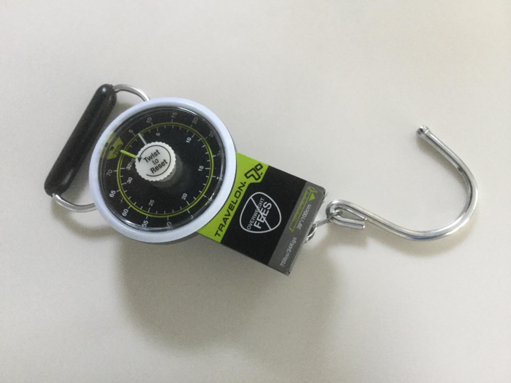 Travelon Stop and Lock Luggage Scale with Tape Measure customer photo 1