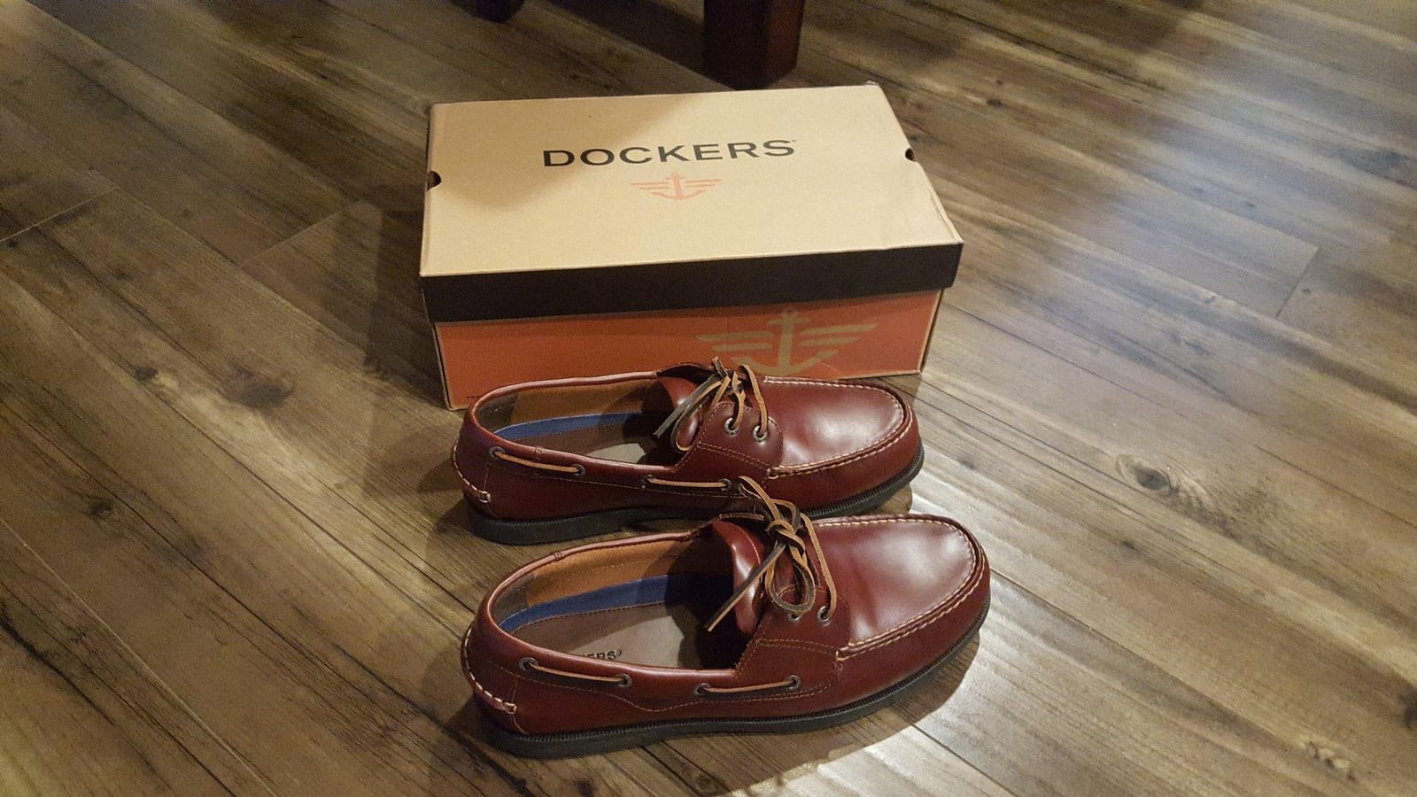 DOCKERS Mens Castaway Classic Leather Casual Boat Shoes customer photo 1