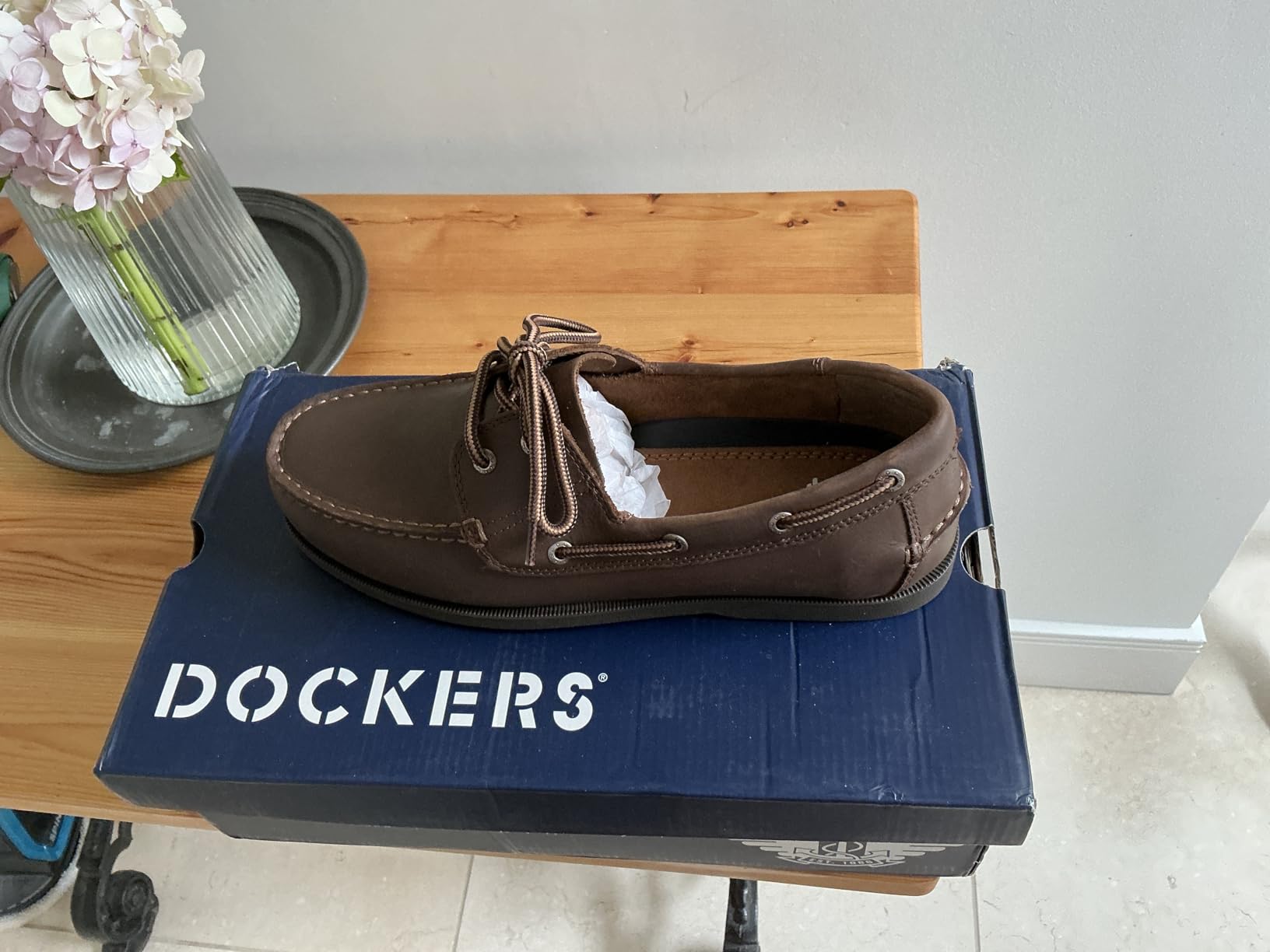 DOCKERS Mens Vargas Classic Leather Boat Shoe customer photo 1