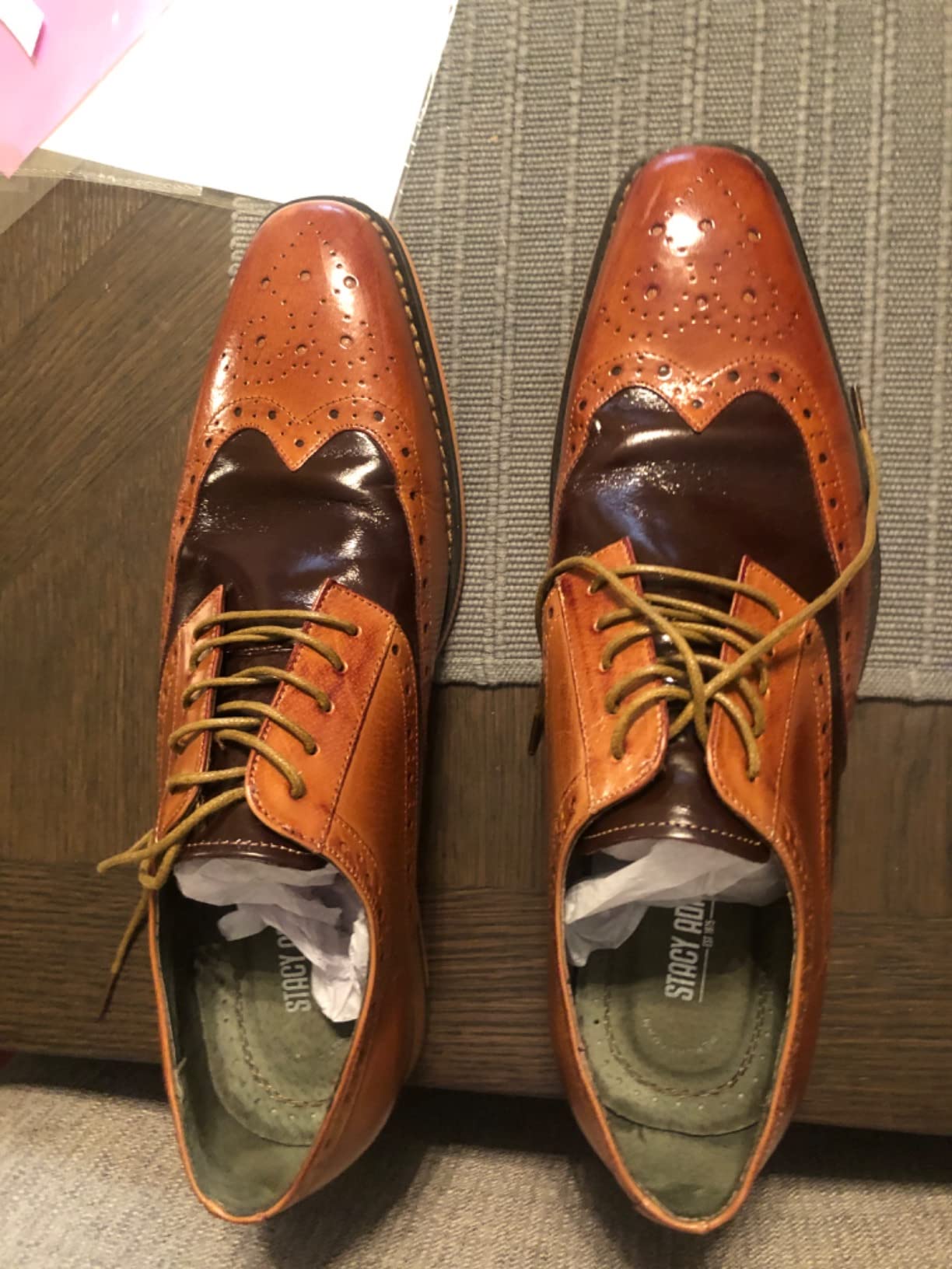 Stacy Adams Men's Tinsley Wingtip Oxford customer photo 1