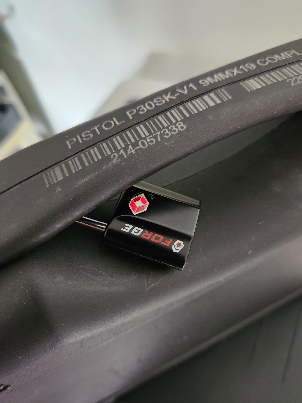 Forge OX 1'' Wide 1.8'' Tall, TSA Approved Luggage Locks: Key Locks for Travel. Ultra Secure Dimple Key Travel Locks Alloy Body. for Luggage, Backpack, Small Toolbox and More. Black 2 Pack. customer photo 2