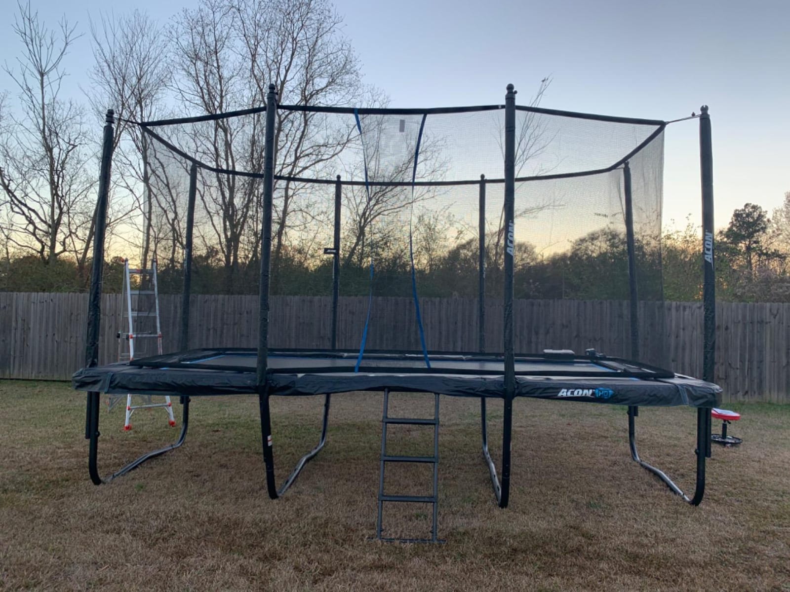 ACON 16 HD Rectangular Trampoline 17x9.8 ft, 140 HD Springs, SafeMat customer photo 1